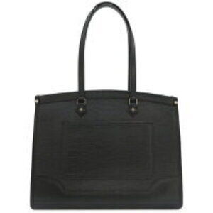 Louis Vuitton Madeleine Tote Bag Epi Leather Black Shoulder